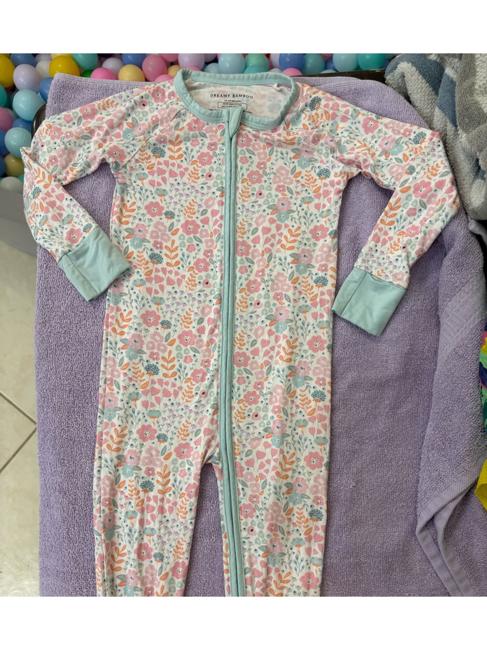 Emmie zip pajama